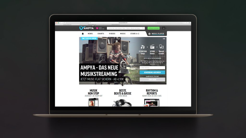 AMPYA | One Click, All Music. | Brand Launch & 360° Campaign.
